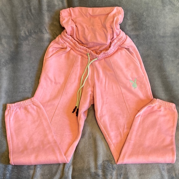 Missguided Pants - 💗Playboy Misguided Maternity Sweatpants